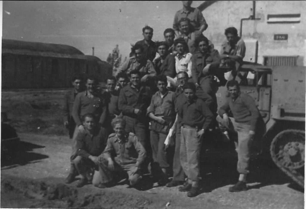 Shlomo Biezunski with IDF unit